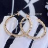 Custom Jewelry Bulgari Serpenti Viper earrings 18K Rose Gold 356171