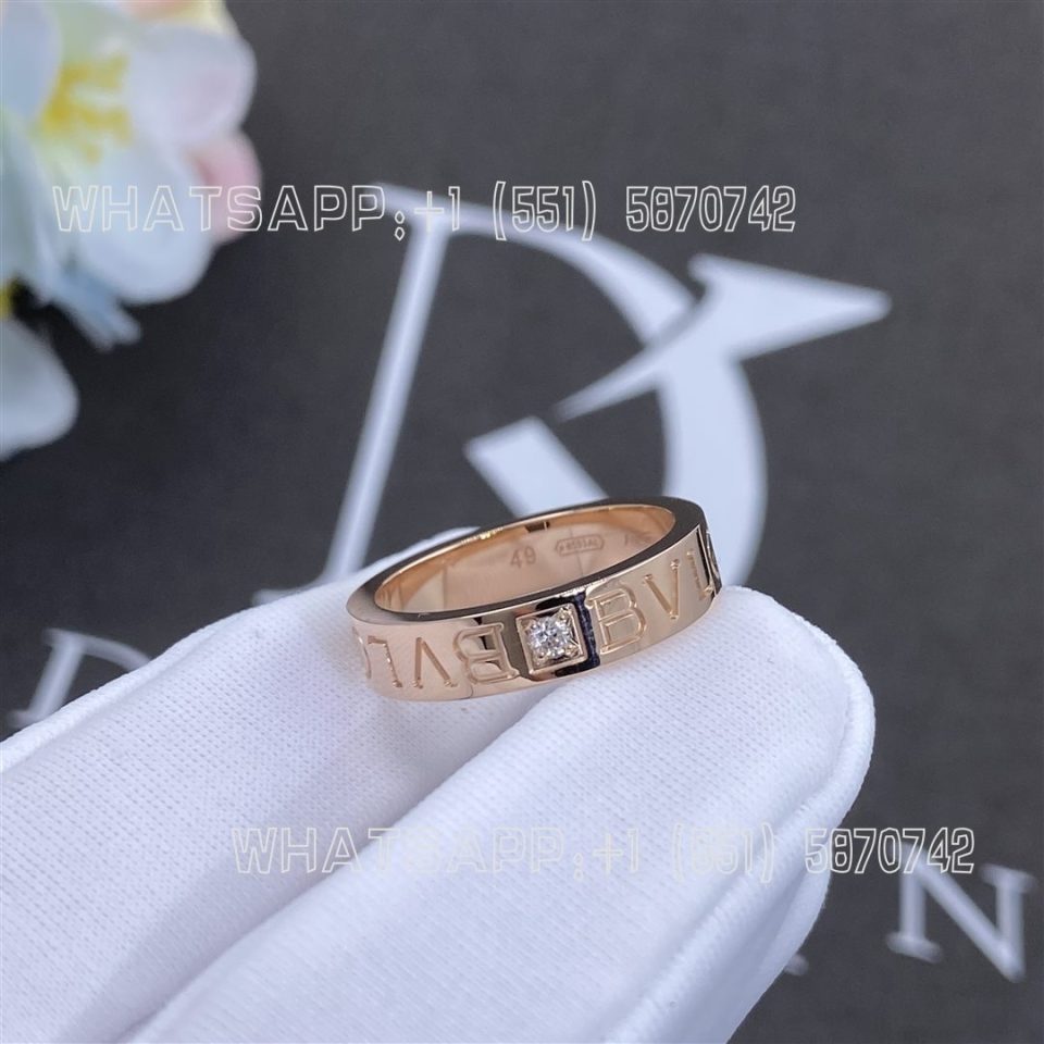 Custom Jewelry Bulgari BVLGARI Ring 18K Rose Gold 342859