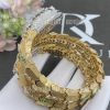 Custom Jewelry Bulgari Serpenti 18K Yellow Gold Bracelet Diamond and Emerald Bracelet