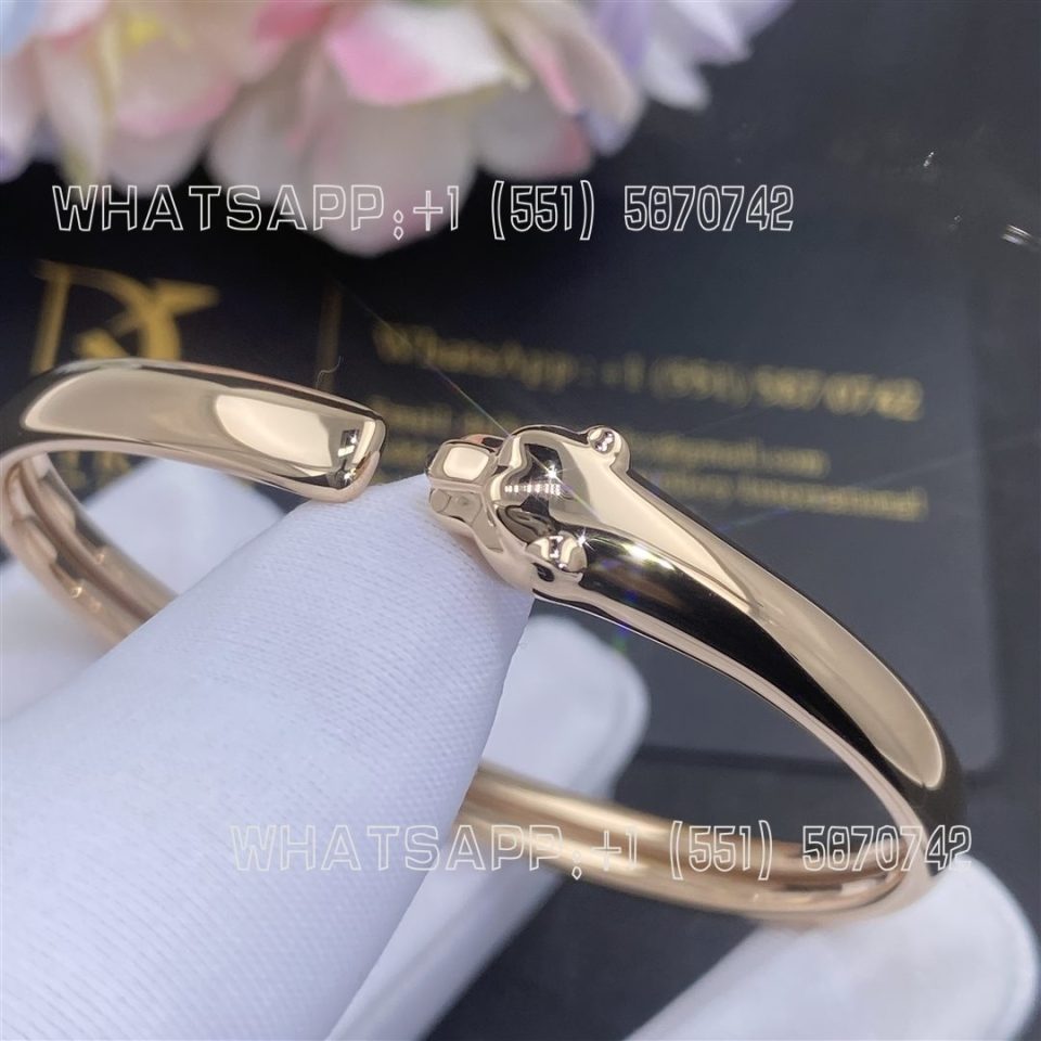 Custom Jewelry Cartier Panthère De Cartier Bracelet 18K Rose Gold B6067317