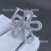Custom Jewelry Van Cleef & Arpels Flowerlace ring Diamond and White gold VCARP05300