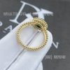 Custom Jewelry Van Cleef & Arpels Perlée couleurs ring Malachite and 18K Yellow Gold VCARP4DP00