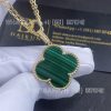 Custom Jewelry Van Cleef & Arpels Magic Alhambra long necklace, 1 motif 18K yellow gold, Malachite VCARO3MG00