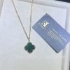 Custom Jewelry Van Cleef & Arpels Magic Alhambra long necklace, 1 motif 18K yellow gold, Malachite VCARO3MG00