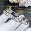 Custom Jewelry Cartier Love De Love Bracelet 18K White Gold N6033602