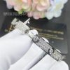 Custom Jewelry Cartier Love De Love Bracelet 18K White Gold N6033602