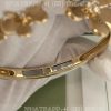 Custom Jewelry Van Cleef & Arpels Frivole bracelet, 7 flowers, medium model 18K yellow gold VCARP6L200