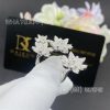 Custom Jewelry Van Cleef & Arpels Lotus Between the Finger ring 4 flowers VCARP7TF00