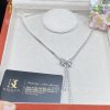 Custom Jewelry Graff Tilda’s Bow Double Strand Round Diamond Necklace RGN461
