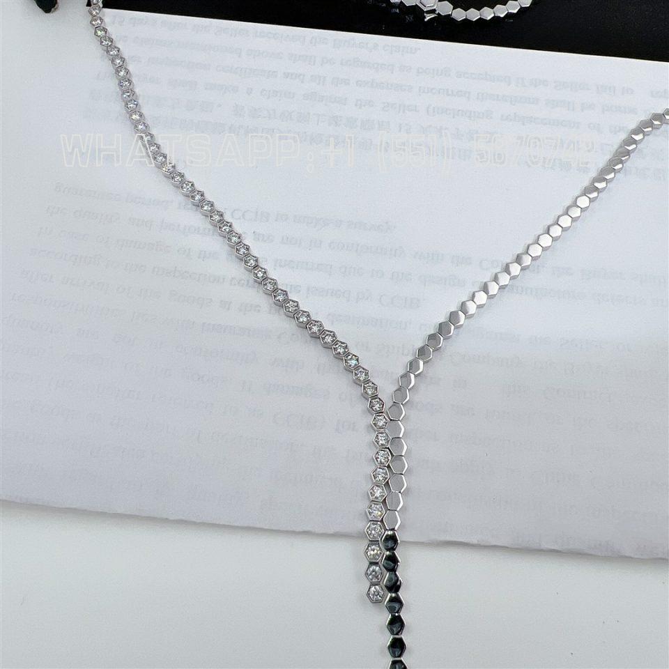 Chaumet Paris Asymetrical Bee My Love necklace in white gold 083988