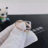 Custom Jewelry Chaumet Paris Bee My Love Ring Rose Gold Diamonds 081933