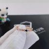Custom Jewelry Chaumet Paris Bee My Love Ring Rose Gold Diamonds 081933