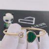 Custom Jewelry Chopard 18K Yellow Gold Happy Hearts Bangle 857482-5105