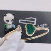 Custom Jewelry Chopard 18K Yellow Gold Happy Hearts Bangle 857482-5105
