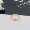 Custom Jewelry Chopard 18K Yellow Gold Ice Cube Diamond Ring @829834-5069