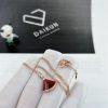 Custom Jewelry Bulgari Divas’ Dream 18k Rose Gold Carnelian Diamond Necklace
