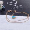 Custom Jewelry Bulgari Divas’ Dream Necklace 18k Rose Gold Turquoise 350584