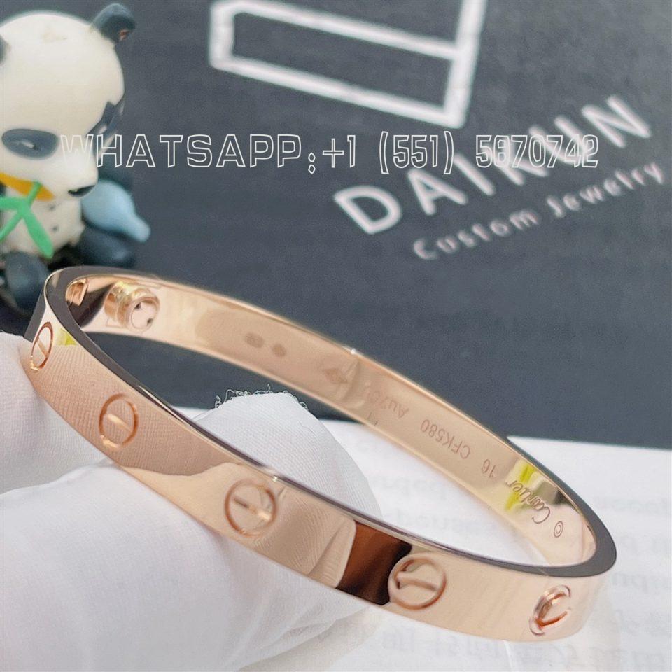 Custom Cartier Love Bracelet Rose Gold B6035617