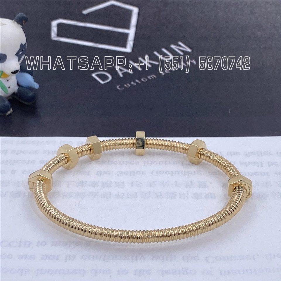 Custom Ecrou De Cartier Bracelet Yellow Gold B6063817