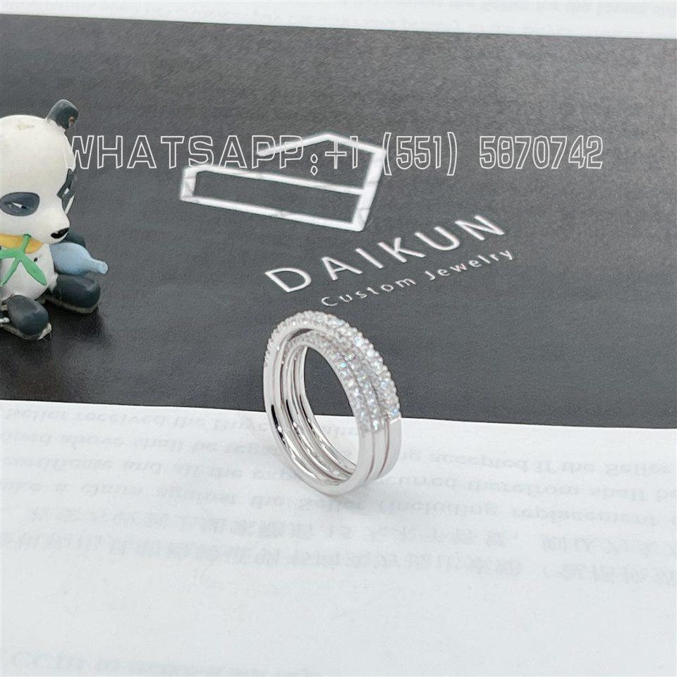 Custom Etincelle De Cartier Ring White Gold Diamonds N4753200