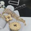 Custom Jewelry Roberto Coin Venetian Princess 18K Yellow Gold & Diamond Double-Medallion Necklace