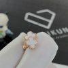 Custom Jewelry Van Cleef & Arpels Sweet Alhambra Earstuds Rose Gold Mother-of-pearl