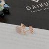 Custom Jewelry Van Cleef & Arpels Sweet Alhambra Earstuds Rose Gold Mother-of-pearl