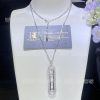 Custom Jewelry Messika White Gold Diamond Necklace Move 10th Anniversary 7228-WG