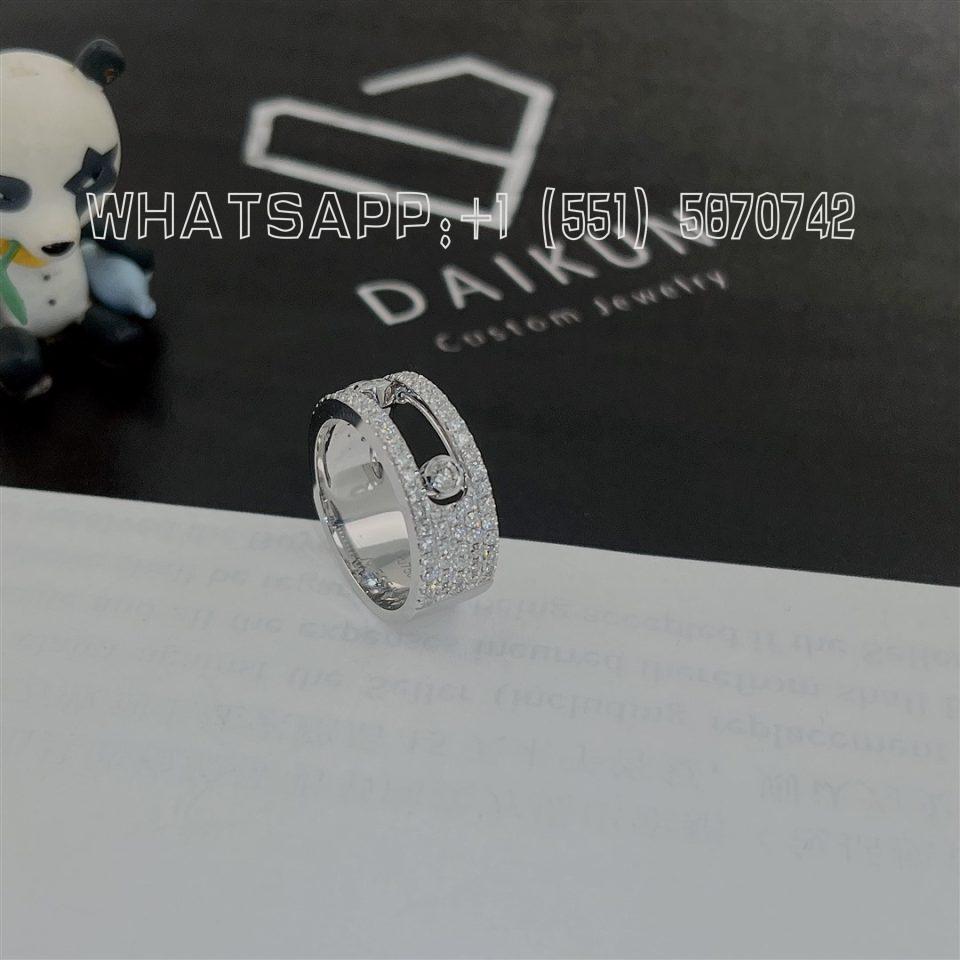 Messika White Gold Diamond Ring Move PavÉ Small 4703