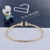 Custom Jewelry Tiffany T Diamond and Turquoise Wire Bracelet 64029029
