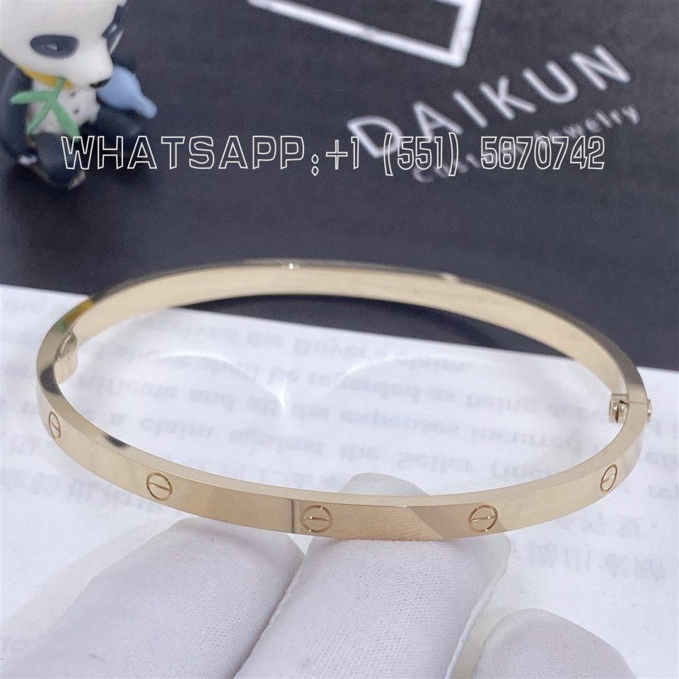 Custom Cartier Love Bracelet, Small Model Yellow Gold B6047517