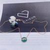 Custom Jewelry Chaumet Paris Jeux De Liens Harmony Malachite Small Model Pendant Rose Gold