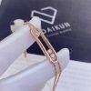 Custom Jewelry Messika Rose Gold Diamond Bracelet Move Classique