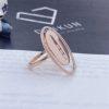 Custom Jewelry Messika Rose Gold Diamond Ring Lucky Move Gm