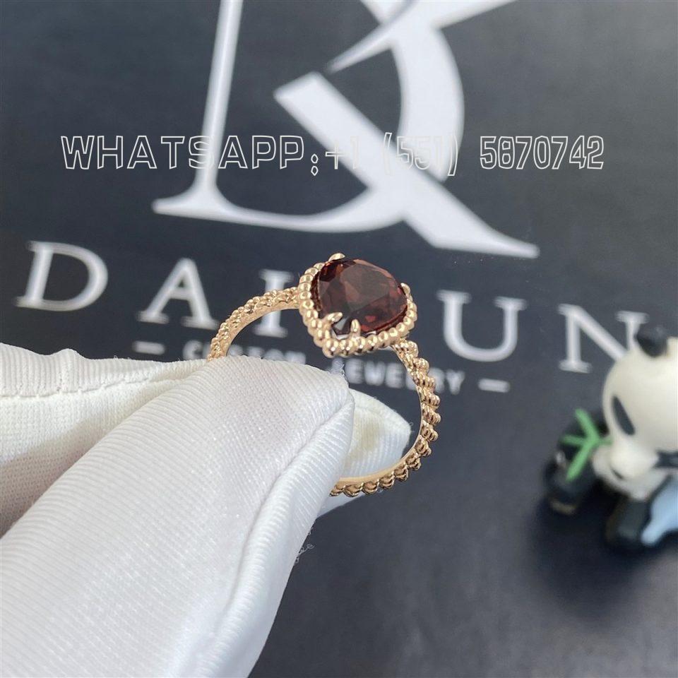 Custom Jewelry Boucheron Serpent Bohème Ring Rhodolite Garnet S Motif – JRG02783