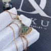 Custom Jewelry Bulgari Divas’ Dream Set with a Diamond Malachite Elements and Pavé Diamonds