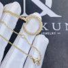 Custom Jewelry Cartier Juste Un Clou Necklace Yellow Gold Diamonds B7224511