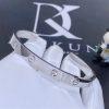 Custom Jewelry Cartier Love Bracelet 1 Diamond White Gold B6029917