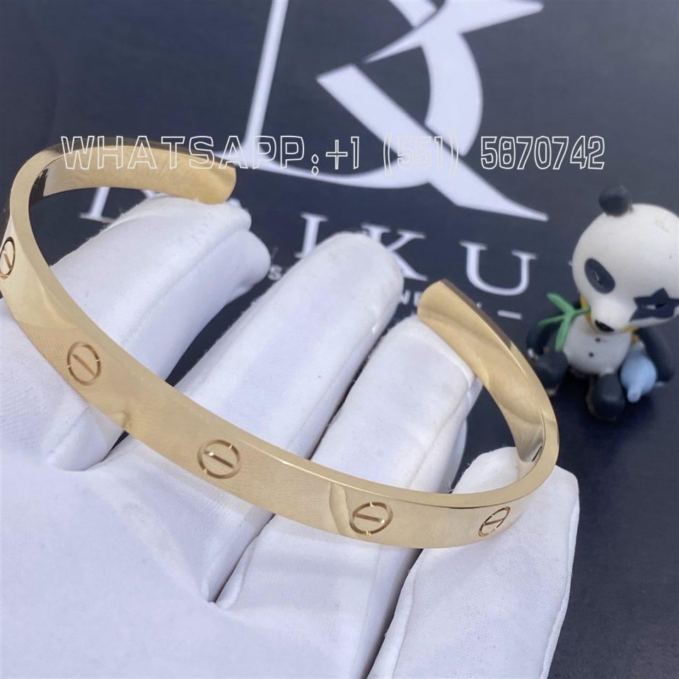 Custom Jewelry Cartier Love Bracelet Yellow Gold B6032417