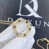 Custom Jewelry Cartier Love Necklace, Diamond-paved Yellow Gold B7058400