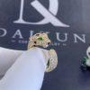 Custom Jewelry Cartier PanthÈre De Cartier Ring Yellow Gold, Emeralds, Onyx, Diamonds N4767700