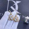 Custom Jewelry Chopard Happy Dreams Earrings 18k Yellow Gold Diamonds 839769-5001