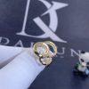 Custom Jewelry Chopard Happy Dreams Ring 18K Yellow Gold Diamond @829769-5010