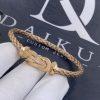 Custom Jewelry Fred Chance Infinie Bracelet 18k Rose Gold Large Model