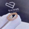 Custom Jewelry Marli Avenues Index Ring In Rose Gold AVEN-R4
