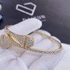 Custom Jewelry Marli Cleo Statement Slip-On Bracelet In Yellow Gold CLEO-B7