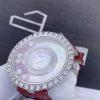 Custom Watches Chopard Happy Diamonds Joaillerie Red Ruby Ladies Watch 204445-1006