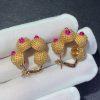 Custom Jewelry Cartier Cactus De Cartier Earrings N8515099