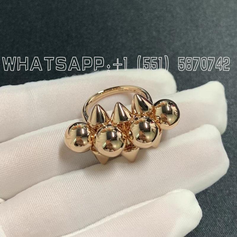Custom Jewelry Cartier Clash De Cartier Ring, XL Model Rose Gold N4777200