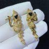 Custom Jewelry Cartier Les Oiseaux Libérés Earrings Yellow Gold Diamond N8503300